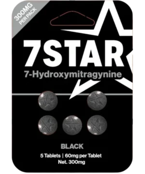 7 star black 60mg 7 hydroxymitragynine