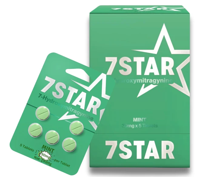7star Hydroxy Mint 5 Count Box